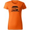 T-ričko Alfa Romeo 156 dámske tričko Farba trička: Oranžová, Farba potlače: Čierna, Veľkosť: L T-ričko Alfa Romeo 156 dámske tričko Farba trička: Oranžová, Farba potlače: Čierna, Veľkosť: L