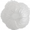Bloomingville Sklenená dekoratívna misa Iani 26 cm - Bloomingville Dekoratívna sklenená misa Iani White Ø 26 cm Bloomingville Sklenená dekoratívna misa Iani 26 cm - Bloomingville Dekoratívna sklenená misa Iani White Ø 26 cm