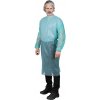 Jednorázový ochranný pracovný plášť VISITOR 10ks - zelená kelly Jednorázový ochranný pracovný plášť VISITOR 10ks - zelená kelly