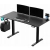 Ultradesk Herní stůl LEVEL V2, 140x68cm, 72-117cm, elektricky nastavitelný, bez podložky Ultradesk Herní stůl LEVEL V2, 140x68cm, 72-117cm, elektricky nastavitelný, bez podložky