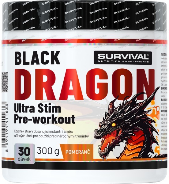Survival Black Dragon Ultra Stim Pre-workout 300 g