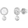 Napichovacie oceľové náušnice Guess Tiny Pearly JUBE05517JWRHT Napichovacie oceľové náušnice Guess Tiny Pearly JUBE05517JWRHT