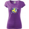 Volejbal lopta v triku - Dámske tričko Pure - 2XL ( Fialová ) Volejbal lopta v triku - Dámske tričko Pure - 2XL ( Fialová )
