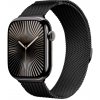 Milanese Loop kovový remienok pre Apple Watch (38/40/41/42 mm) Farva: Čierna Milanese Loop kovový remienok pre Apple Watch (38/40/41/42 mm) Farva: Čierna