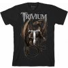 Trivium tričko Perched Dragon čierne