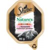 SHEBA® Nature's Collection Lososová omáčka - vlhké krmivo pre mačky - tácka 85g SHEBA® Nature's Collection Lososová omáčka - vlhké krmivo pre mačky - tácka 85g