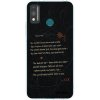 Picasee silikónový prehľadný obal pre Honor 9X Lite - POET Picasee silikónový prehľadný obal pre Honor 9X Lite - POET