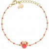 Disney Minnie Mouse strieborný pozlátený BS00077YL-55.CS – detský náramok Disney Minnie Mouse strieborný pozlátený BS00077YL-55.CS – detský náramok