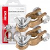 AMiO - Svorky na autobatériu mosadzné 600A, 2 ks/blister 02956 AMiO - Svorky na autobatériu mosadzné 600A, 2 ks/blister 02956