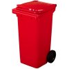 Plastová nádoba na odpad ELKOPLAST 120 l - červená C Plastová nádoba na odpad ELKOPLAST 120 l - červená C
