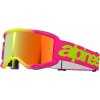 ALPINESTARS okuliare VISION 5 WORDMARK ružová/žltá fluo zrkadlové červené plexi 2025 ALPINESTARS okuliare VISION 5 WORDMARK ružová/žltá fluo zrkadlové červené plexi 2025