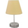 Asir | Stolná lampa 1xE27/60W/230V béžová/lesklý chróm | AS0380 Asir | Stolná lampa 1xE27/60W/230V béžová/lesklý chróm | AS0380