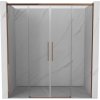 Mexen Rox sprchové posuvné dvere 190 cm, transparentné, ružové zlato - 8C2-190-002-60-00 Mexen Rox sprchové posuvné dvere 190 cm, transparentné, ružové zlato - 8C2-190-002-60-00