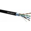 Solarix SXKD-5E-FTP-PE CAT5 FTP, drát, PE, 305m Solarix SXKD-5E-FTP-PE CAT5 FTP, drát, PE, 305m