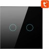 Vypínač AVATTO ZTS02-EU Zigbee switch, černý (2-gang) (ZTS02-EU-B2) Vypínač AVATTO ZTS02-EU Zigbee switch, černý (2-gang) (ZTS02-EU-B2)