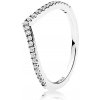 Pandora Trblietavý strieborný prsteň Timeless 196316CZ 50 mm Pandora Trblietavý strieborný prsteň Timeless 196316CZ 50 mm