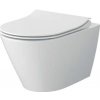 CERSANIT - SET C199 závesná WC misa CITY so sedadlom Soft-close, vírové splachovanie VORTEX S701-883 CERSANIT - SET C199 závesná WC misa CITY so sedadlom Soft-close, vírové splachovanie VORTEX S701-883