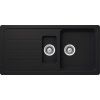 Granitový kuchynský drez SCHOCK Formhaus D-150L s excentrom pod pracovnú dosku Farba: onyx Granitový kuchynský drez SCHOCK Formhaus D-150L s excentrom pod pracovnú dosku Farba: onyx