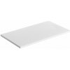 Omnires Aquarock obdĺžniková sprchová vanička + mriežka 140x80 cm biela AQUAROCK80-140BM Omnires Aquarock obdĺžniková sprchová vanička + mriežka 140x80 cm biela AQUAROCK80-140BM
