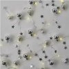 Emos DCGW10 20 LED girlanda strieborné gule s hviezdami 1,9 cm 2x AA vnútorná teplá biela Emos DCGW10 20 LED girlanda strieborné gule s hviezdami 1,9 cm 2x AA vnútorná teplá biela
