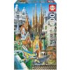 Educa Puzzle Collage 1000 dielikov 11874 Educa Puzzle Collage 1000 dielikov 11874
