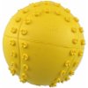 Dog Fantasy loptička tenis s bodlinami pískacia 6 cm