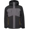 4F TECHNICAL JACKET Černá Tmavě šedá Žlutá