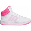 adidas Hoops 3.0 Mid K cloud white/orchid fusion/lucid pink biela adidas Hoops 3.0 Mid K cloud white/orchid fusion/lucid pink biela
