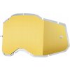 Sklo do okuliarov 100 % Strata 2 / Accuri 2 / Racecraft 2, vstrekované zrkadlové zlaté, univerzálna veľkosť Sklo do okuliarov 100 % Strata 2 / Accuri 2 / Racecraft 2, vstrekované zrkadlové zlaté, univerzálna veľkosť