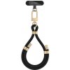 Popruh na ruku/šnúrka na telefón Tech-Protect C4S Rope Wrist Strap Black/Gold Popruh na ruku/šnúrka na telefón Tech-Protect C4S Rope Wrist Strap Black/Gold