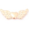 Kovový korálek Anjelské krídla 22/10mm rose gold Kovový korálek Anjelské krídla 22/10mm rose gold