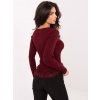 Sweater-PM-SW-YIS1027.85-burgundy čierna | tmavočervená One size Factory Price 5906694054426 Sweater-PM-SW-YIS1027.85-burgundy čierna | tmavočervená One size Factory Price 5906694054426
