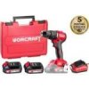 Worcraft Skrutkovač AKU Li-Ion CHD-S20LiBCM ShareSYS, 20V, 60Nm, 2x Li-ion 2 Ah, 1x nabíjačka, bezuhlíkový, SET, 115860 Worcraft Skrutkovač AKU Li-Ion CHD-S20LiBCM ShareSYS, 20V, 60Nm, 2x Li-ion 2 Ah, 1x nabíjačka, bezuhlíkový, SET, 115860