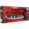 Teddies Pianko ROCK STAR 31 kláves 46 cm na batérie so zvukom a svetlom