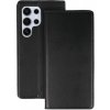 Púzdro TopQ Samsung S21 FE Smart Magnet flipové čierne