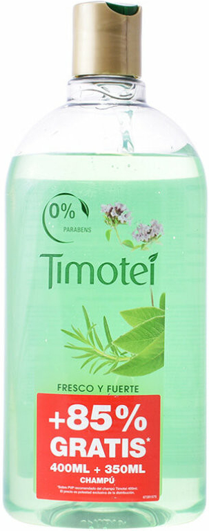 Timotei Fresco Y Fuerte Champú Hierbas Alpinas 750 ml