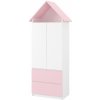 Domčeková skriňa Sofia - ružová Domčeková skriňa Sofia - ružová