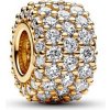 Pandora Pozlátená korálka s kubickými zirkónmi Shine Moments 762820C01 Pandora Pozlátená korálka s kubickými zirkónmi Shine Moments 762820C01