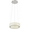 GLOBO 67162-30 MUCKY závesné svietidlo D300mm LED 30W/1920lm 2700-6000K chrómová, priehľadná, diaľkový ovládač GLOBO 67162-30 MUCKY závesné svietidlo D300mm LED 30W/1920lm 2700-6000K chrómová, priehľadná, diaľkový ovládač