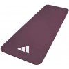 Fitness podložka adidas FITNESS MAT 7 MM Vínová,Biela Fitness podložka adidas FITNESS MAT 7 MM Vínová,Biela
