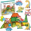 Magnetické stavebnice 7,5 cm dinosaury 30 ks WOOPIE Magnetické stavebnice 7,5 cm dinosaury 30 ks WOOPIE