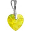 iŠperky Strieborný prívesok srdiečko Swarovski ID|108397