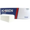KAREN Papierové utierky ZZ, 100 % celulóza, 2-vrstvové, 21×23 cm, 4000 ks KAREN Papierové utierky ZZ, 100 % celulóza, 2-vrstvové, 21×23 cm, 4000 ks