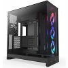 NZXT skříň H9 Flow RGB dvoukomorová ATX / 1x140 RGB mm / 1x 120mm RGB fan / prosklená / černá CM-H92FB-R1 NZXT skříň H9 Flow RGB dvoukomorová ATX / 1x140 RGB mm / 1x 120mm RGB fan / prosklená / černá CM-H92FB-R1
