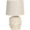 Clayre & Eef Béžová stolná lampa s hlavou leva - Ø 30 * 49 cm E27 / max 1 * 60W - Clayre & Eef Clayre & Eef Béžová stolná lampa s hlavou leva - Ø 30 * 49 cm E27 / max 1 * 60W - Clayre & Eef