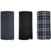OXFORD ZATEPĽOVACÍ GOLIER COMFY B&W TARTAN 3 PACK BLACK WHITE OS OXFORD ZATEPĽOVACÍ GOLIER COMFY B&W TARTAN 3 PACK BLACK WHITE OS