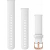 Silikónový remienok Garmin 20mm (pro Venu, Venu Sq, Venu 2 plus aj.), biely V1, Quick Release, + predĺžená časť Silikónový remienok Garmin 20mm (pro Venu, Venu Sq, Venu 2 plus aj.), biely V1, Quick Release, + predĺžená časť