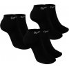 Ponožky GymBeam Ankle Socks 3Pack Black L Ponožky GymBeam Ankle Socks 3Pack Black L