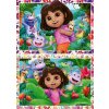 Puzzle dla dzieci 2D: Dora 2x24el Ravensburger Puzzle dla dzieci 2D: Dora 2x24el Ravensburger