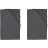 Livarno home Bi-elastická napínacia plachta na boxspringovú posteľ, 90 – 100 x 200 cm, sivá, 2 kusy (800010456) Livarno home Bi-elastická napínacia plachta na boxspringovú posteľ, 90 – 100 x 200 cm, sivá, 2 kusy (800010456)